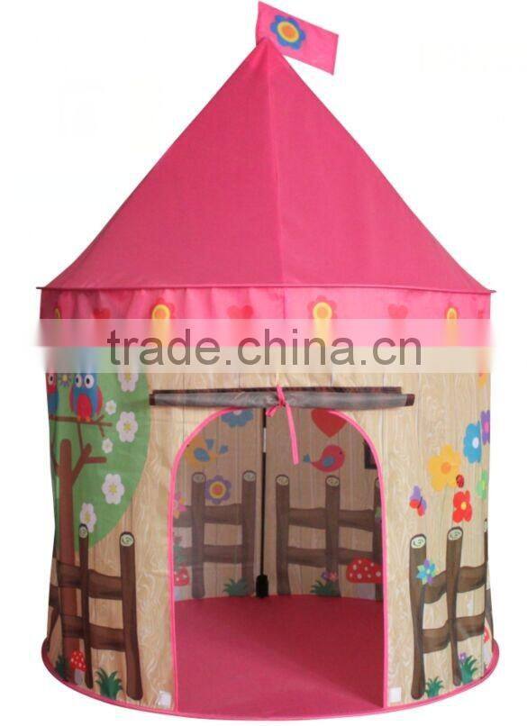 Factory Direct Sale kid play tent coloful castle play tent In- Stock party accessory