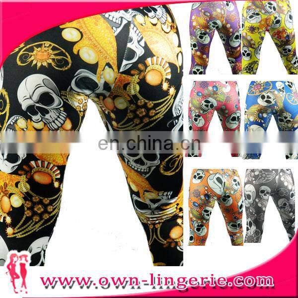 2016 Latest style PU leather women shiny leggings