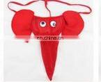 2017 New Limited Sexy Erotic Homens Mens Gay Sexy Lingerie Elephant G-string Underwear Pants Male T-back Jockstrap Thongs Panty