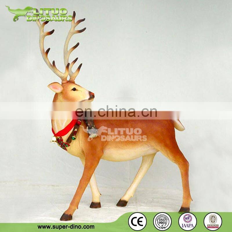 Fiberglass Statue of Life Size Donkey