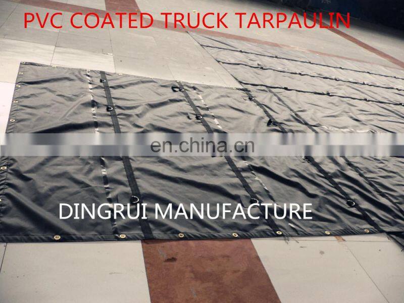 Low Price High Quality PVC Tarpaulin With D-rings For Truck Cover