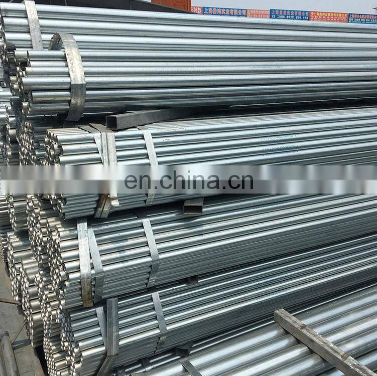 Hot Rolled Hollow Section Round Galvanized Steel Pipe