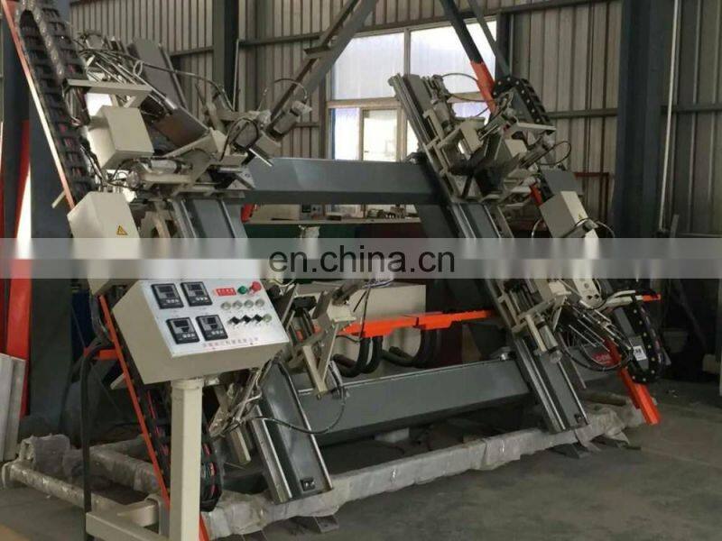 CNC PVC Window Welding Machine Vertical Four Corner Welding Machine