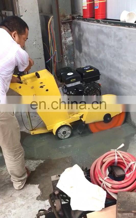 Gasoline/diesel  concrete cut saw machine for cutting concrete floor