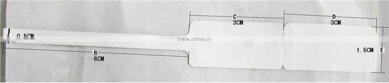 UHF Long read range RFID paper jewellery tags