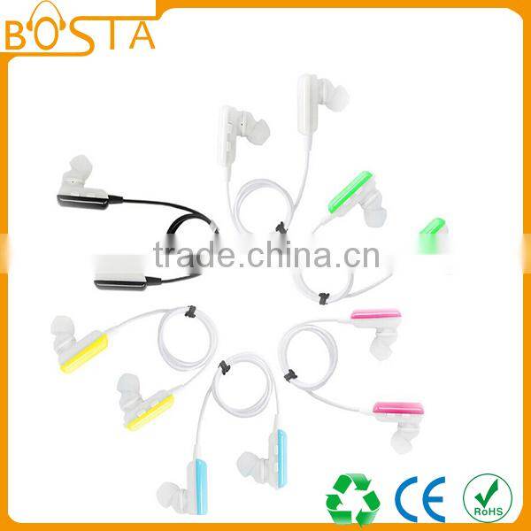 Comfortable fit Stable Newest Sweatproof bluetooth headphones with soft hook