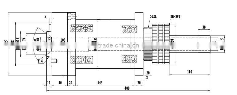 120CP05A cnc lathe machine spindle for sale