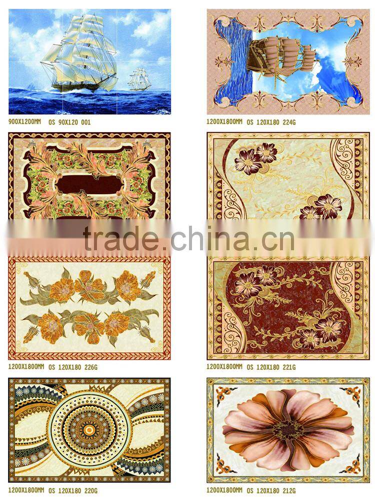 elegant painting wall tiles