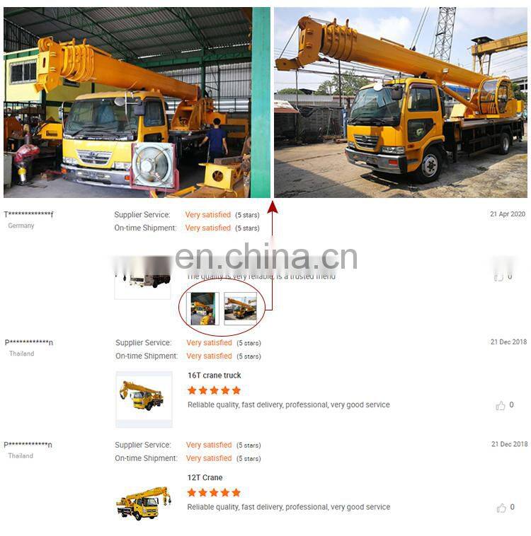 Simple to operate auger crane truck crane for truck best types of cranes