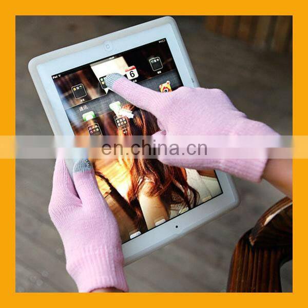 Cheapest Fashion Winter Snow Jacquard Touch Gloves