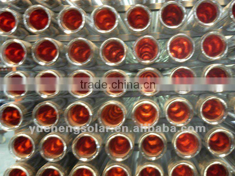47mm There-target all glass solar water heater vacuum tube