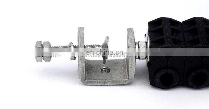 MT-1724 2 FTTH fiber optic cable outdoor fiber suspension clamp