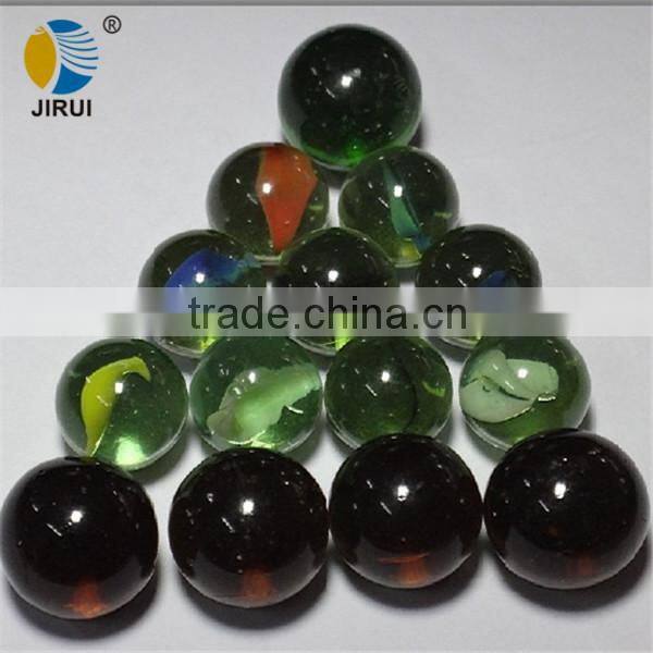 15mm colorful glass beads