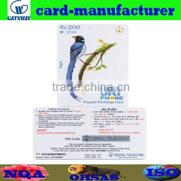 scratch off prepaid game cards with personalization