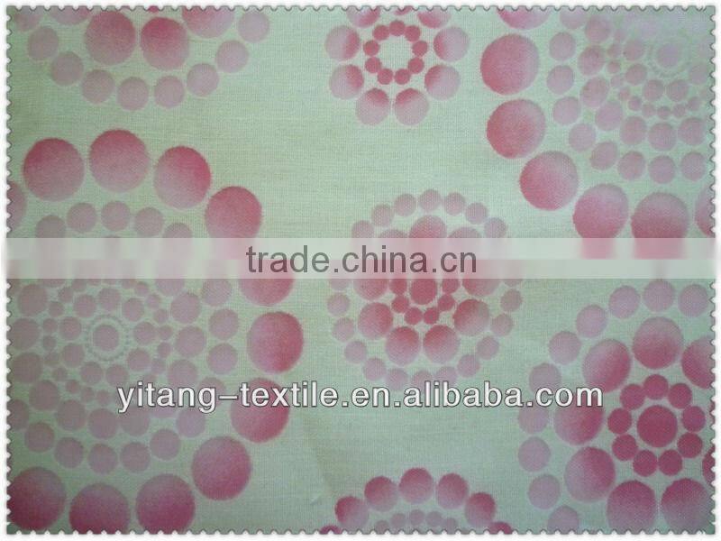 100% cotton sun flower burn out fabric for garment