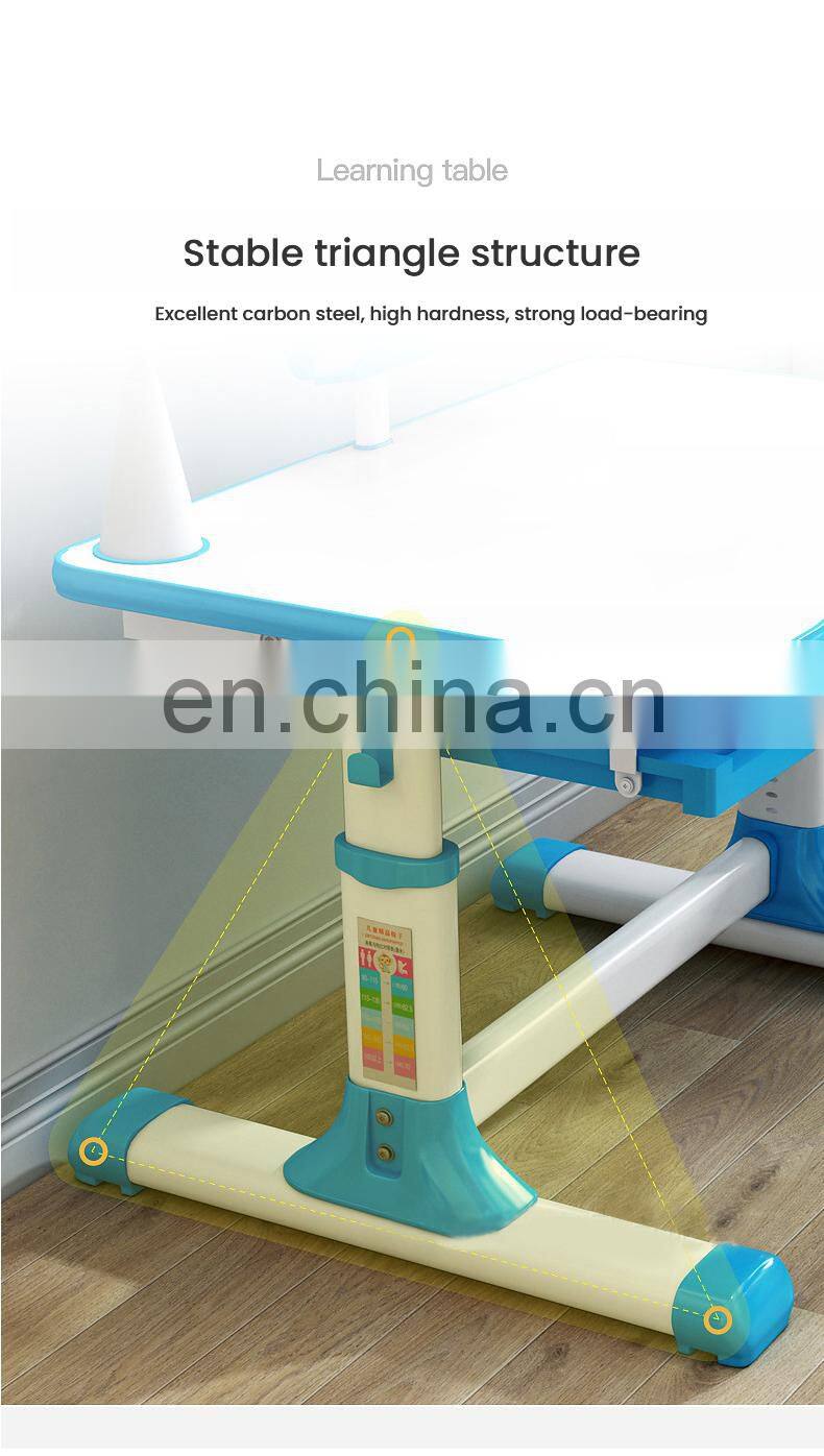 2021 study table for kids adjustable height smart study table height adjustable desk children sitting posture correction