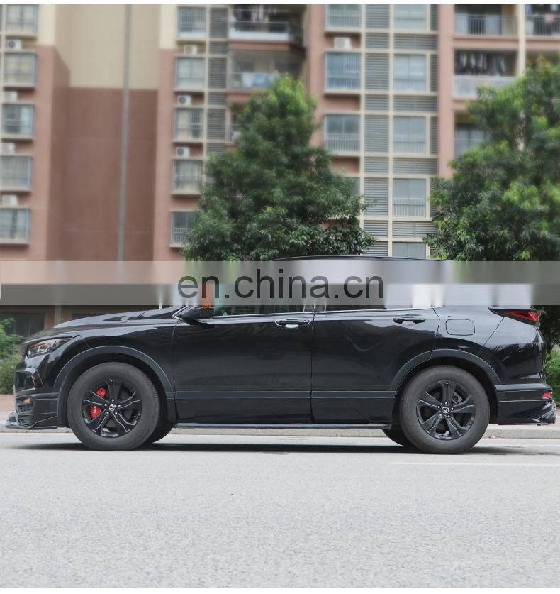 Runde Perfect Fitment Kits For 20-21 Honda Breeze LT Black Warrior Sports Body Kit Front Lip Side Skirts Rear Lip Tail Pipes