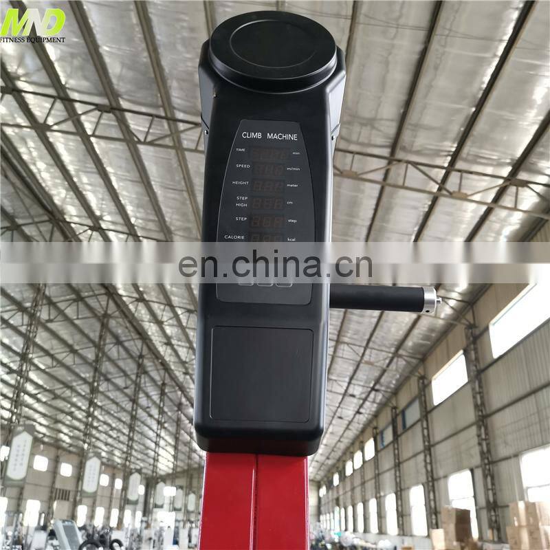 Wall Mounted Resistance Climbing Trainer Commercial Gym Equipment Motorized Vertical Climber Machine