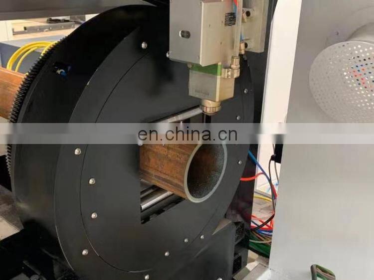T&L Brand CNC high quality 1530 Fiber laser cutting machine with pipe cutting