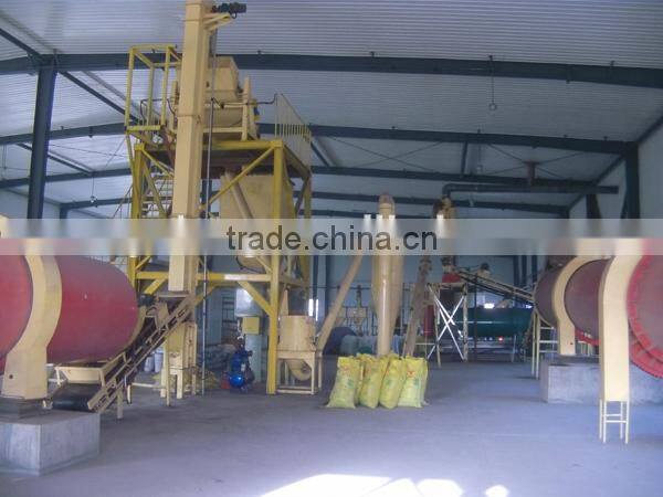 organic fertilizer manufacturing plant/fertilizer granulation plant