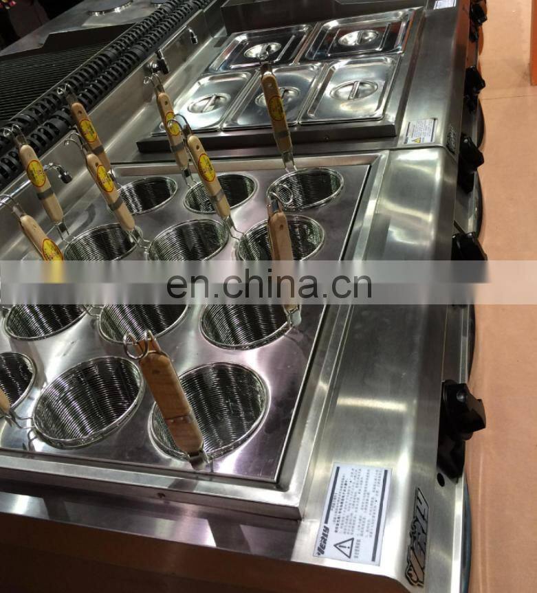 Stainless steel commercial catering kitchen equipements/ range Gas Griddle with cabinet CR-GR-908