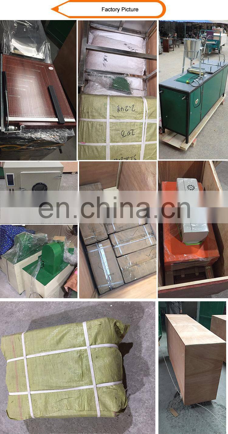 Automatic recycle waste paper pencil stick rolling maker making machine