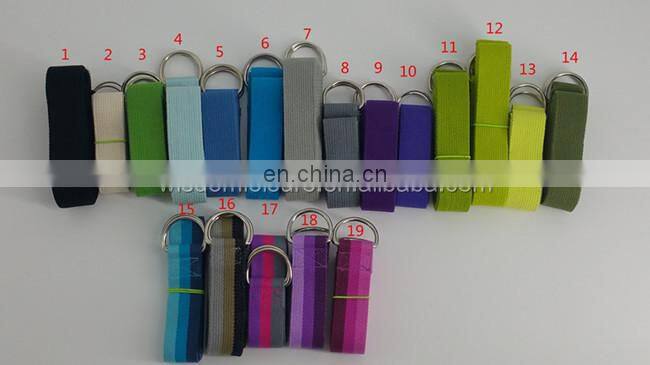 100% Cotton Yoga Straps for Stretching Fitness