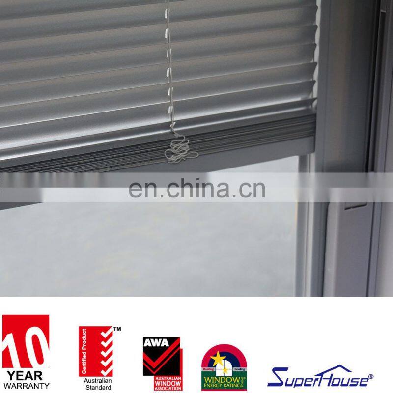 High quality customized modern design aluminum frame windows fixed window with jalousie louver