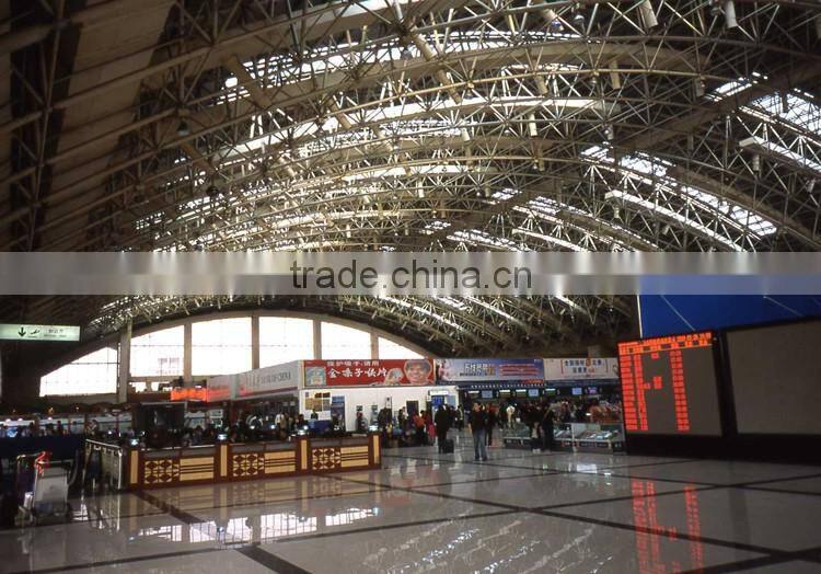 Cheap prefabricated space frame airport