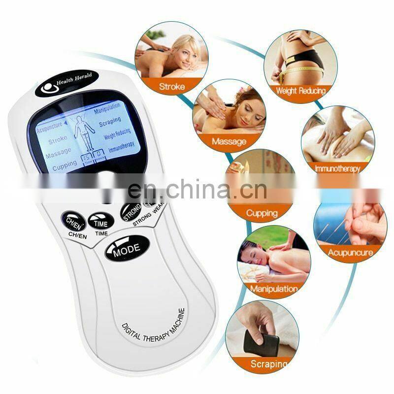 Muscle Stimulator Electrotherapy Massager Full Body Relax Pain Relief Machine