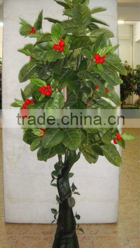 High Simulation Artificial bonsai tree /artificial bonsai fruit tree by yafei