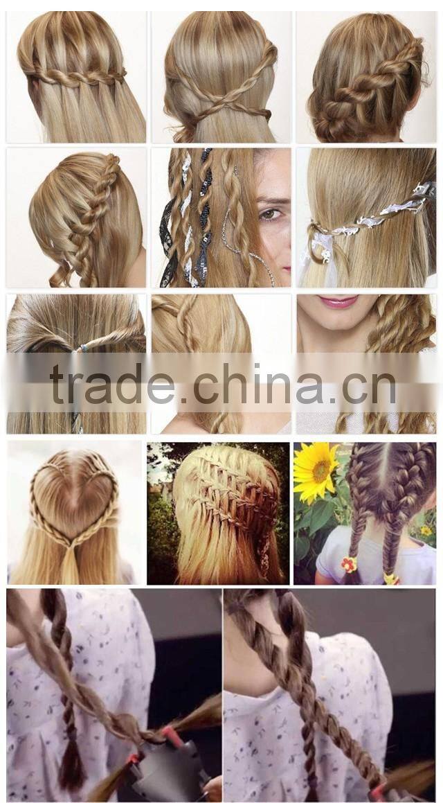 Hair roller hair curler automatic hair braid maker