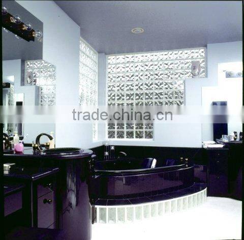 high quality decoration colour glass brick