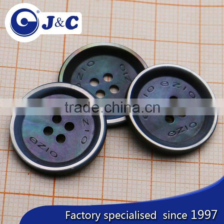 32L big black mother of pearl shell buttons for coat