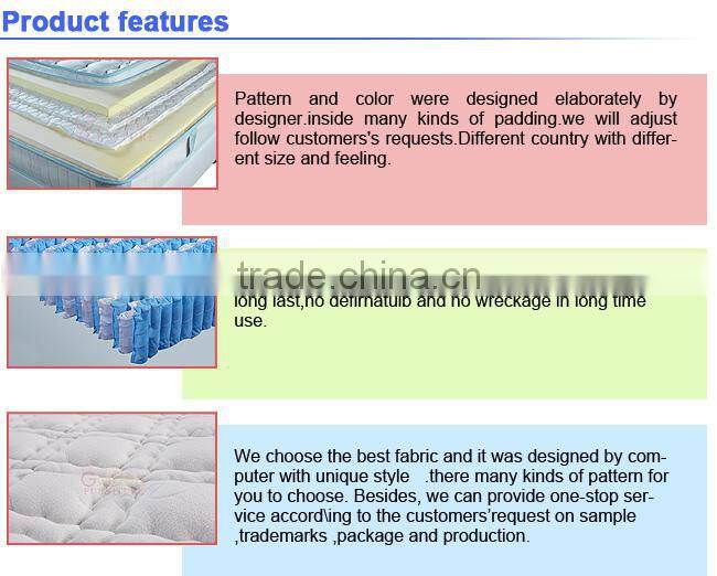 MaxDivani Pocket Mattress Golden American pillowtop mattress Comfortable Mattress