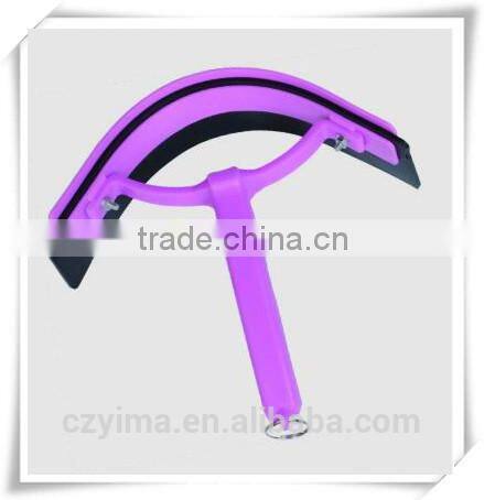 plastic thinning comb with razor blade