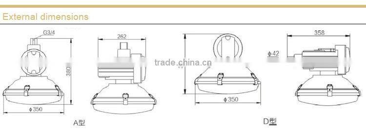 SBD1105 Maintenance free energy saving explosion proof light