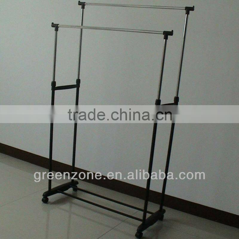 Coat Rack PP CASTERS CHROME PLATING