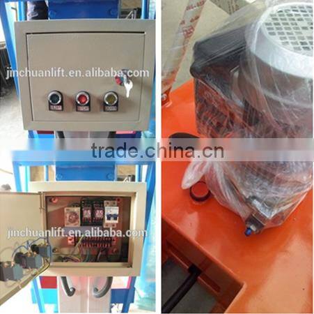 1.35~18m, 0.3 ton inground car scissors lift /scissor car lift flush /small electric scissor lift