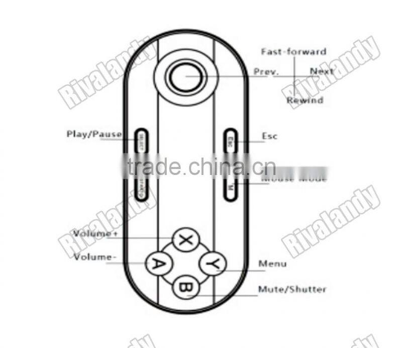 remote mocute gamepad wireless remote controller mini bluetooth gamepad wireless remote controller