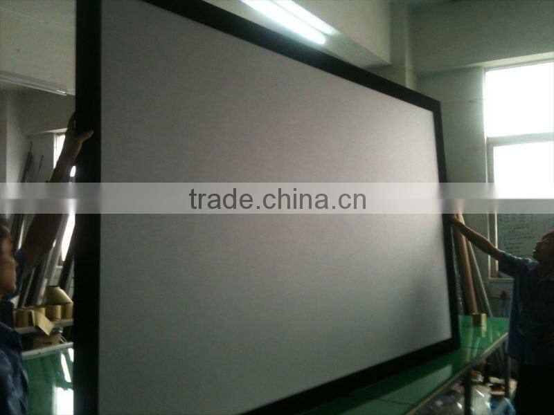 3D curved Fixed Frame Screen Projection screen
