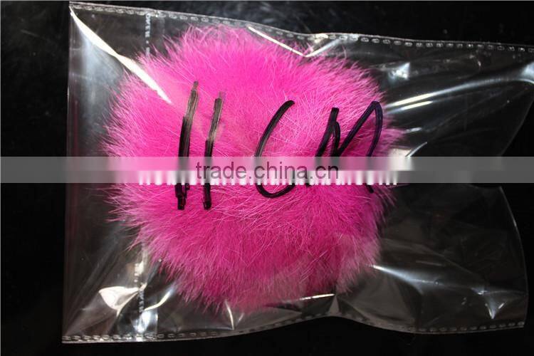 Fashion Fox Fur Ball Real Fox Fur Pom Poms Bag Fur Accessories