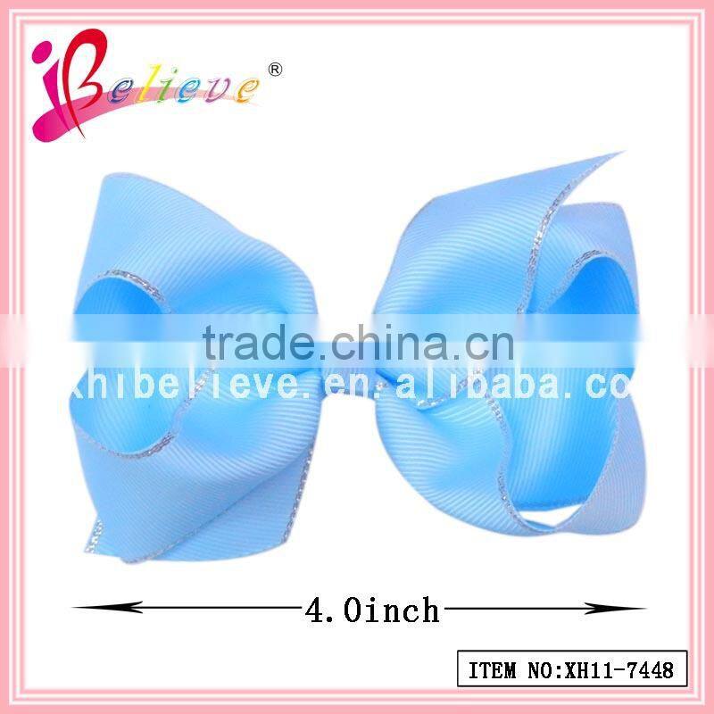 Free sample available women organza flower hair clips on alibaba hot sale (XH11-8466)