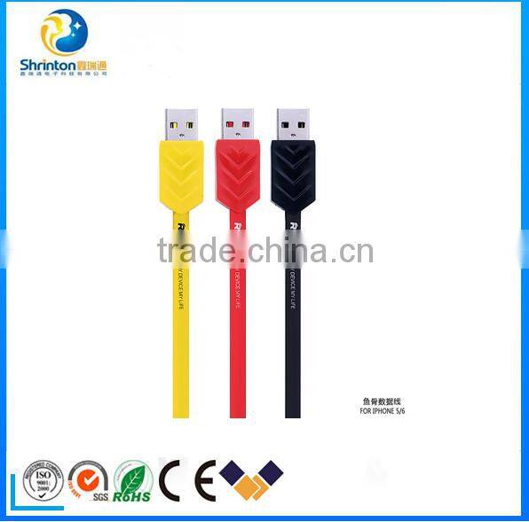 2015 Top Selling TPE Copper Core Micro usb cable sync usb charger cable for Android device