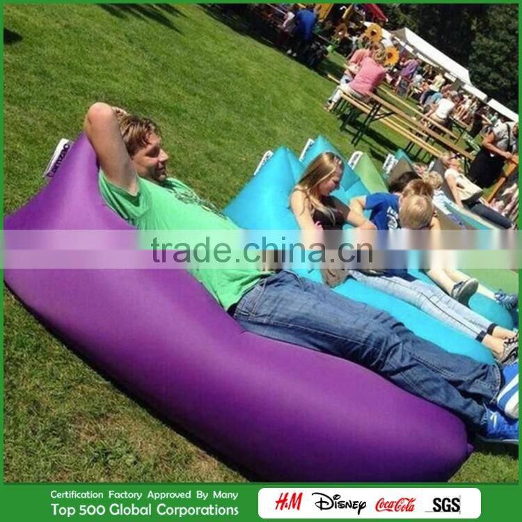 New Coming Inflatable Sleeping Bag/ Sofa/ Bed Air Bag, Colorful Outdoor travelling camping Inflatable Sleeping Bag