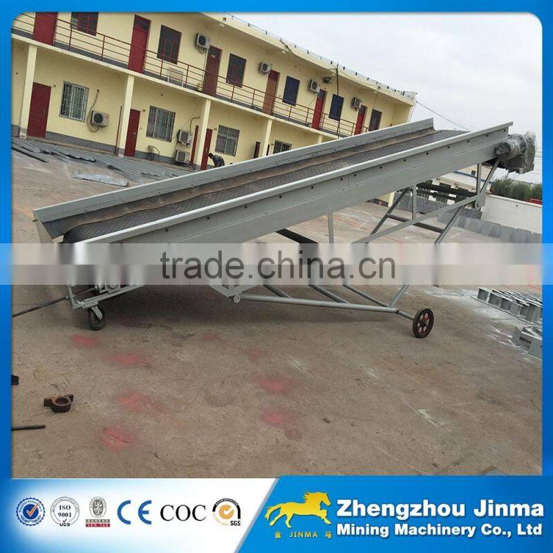 Rubber PVC acclivitous belt conveyor price