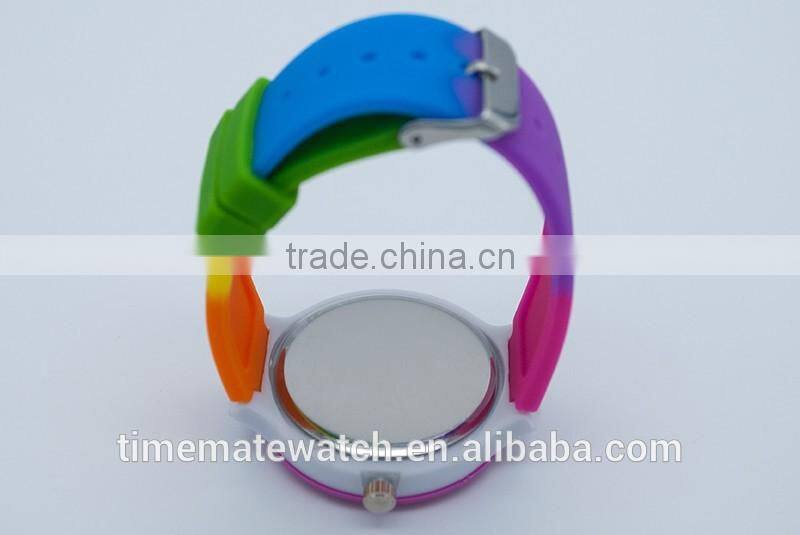 girl latest hand watch witn silicone band vivi quartz watch