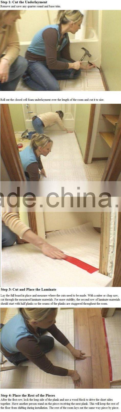foshan hdf 12mm laminate floors