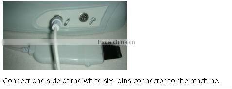 portable 4in1 ultrasonic Scrubber diamond Microdermabrasion machine