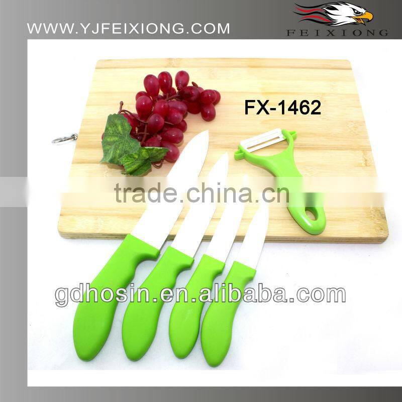 Sharp ceramic blade peeler